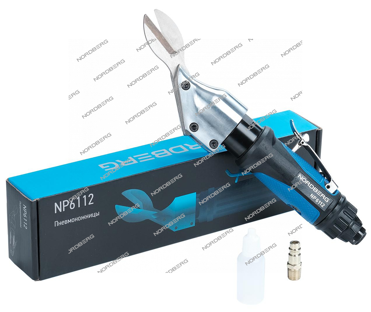Пневмоножницы 2200 ход/мин, сталь до 1,5 мм NORDBERG NP6112