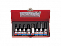 Набор торцевых насадок 1/2 SPLINE, 8 предметов 