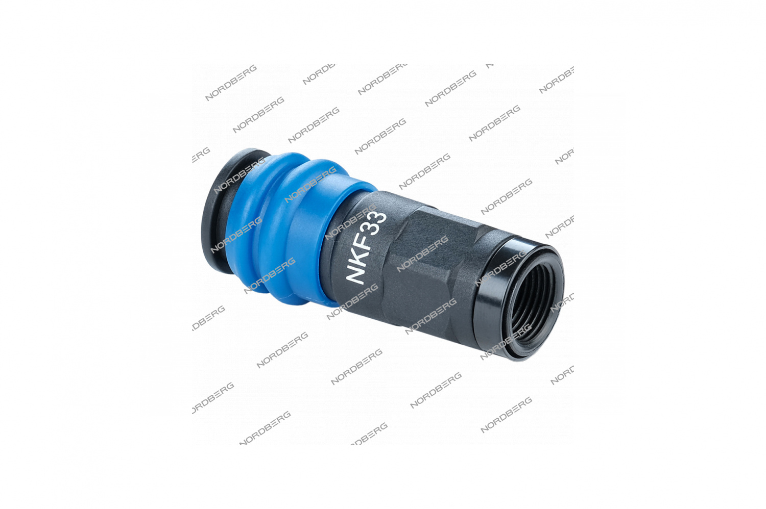 Разъем композитный "мама" быстросъемный - резьба F3/8" NORDBERG NKF33