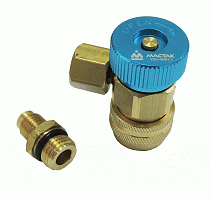 Муфта быстросъемная с вентилем, низкого давления, фреон R134a