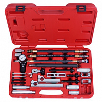 Набор для снятия и установки пружин клапанов универсальный, кейс, 24 предмета 