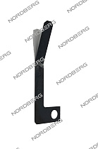 Пружина педали плоская (левая)  для 4633, 4638, 4640, 4640ID, 4641ID, 4642, 4643 