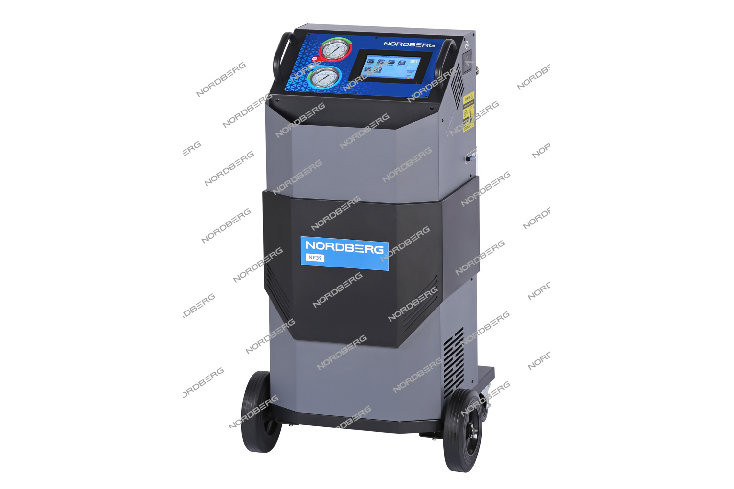 Установка автомат для заправки кондиционеров автобусов с ручным впрыском масла NORDBERG NF39