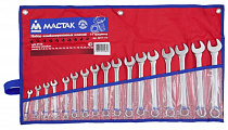 Набор комбинированных ключей, 6-22 мм, 17 предметов 