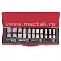 1/2” комплект глубоких торцевых головок