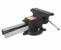 Тиски слесарные поворотные, захват 10"