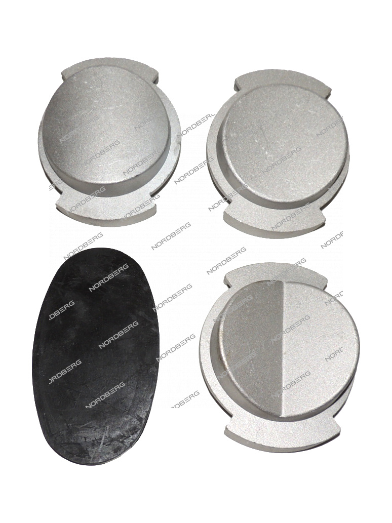 Вкладышей комплект для вулканизатора NORDBERG V1, V2 ЦБ-00001199