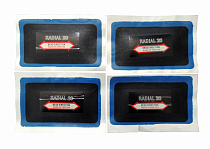 Заплаты радиальные 76х125 мм.(набор 10 шт.)