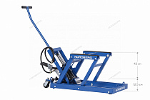 Мотодомкрат подкатной, 680 кг