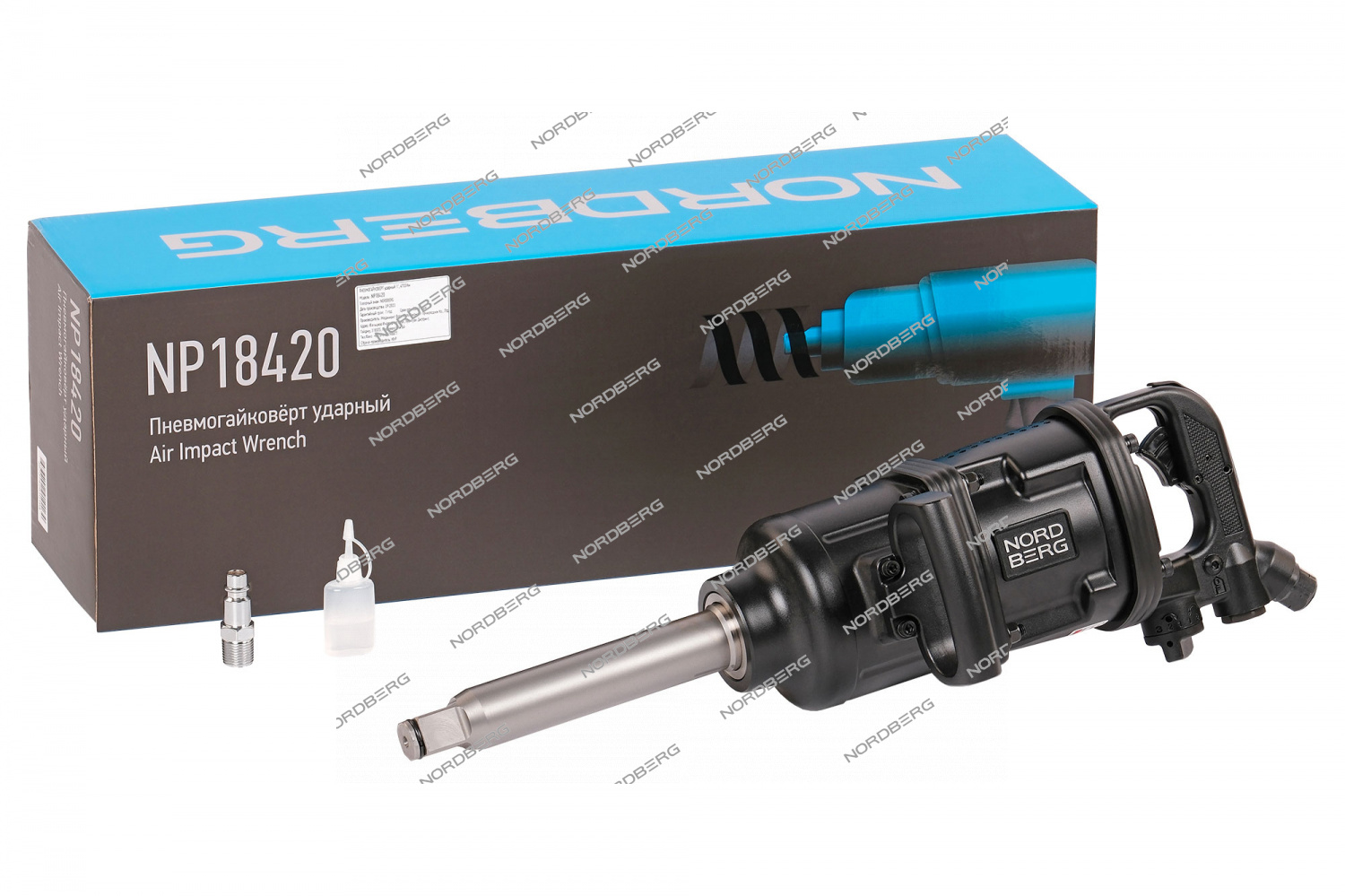 Пневмогайковерт ударный 1", 4700 Нм NORDBERG NP18420