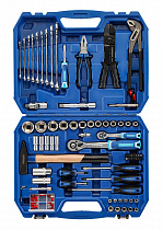 Набор инструментов, 100 предметов, 1/2", 1/4"
