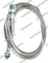 Трос для подъемника NORDBERG N4123A-4,5T
