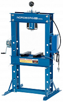 Пресс гидравлический 50 т, разборная рама, пневмопривод