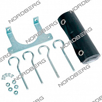 Шторка защитная с монтажным комплектом (2 шт) для подъемника N4122H1E-6B (высота 5,2 м)