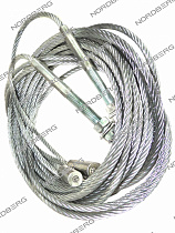 Тросов комплект для подъемника NORDBERG N4123A-5T