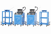 Вибростенд для диагностики подвески с поворотной площадкой и фонариком