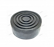 Накладка резиновая на домкрат подкатной, Ø 105 мм, h 45 мм