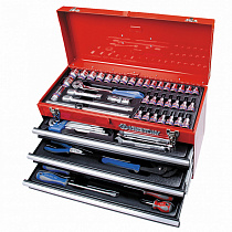 Набор инструментов универсальный, выдвижной ящик, 73 предмета