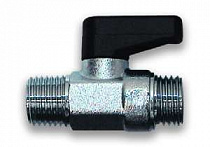 ВЕНТИЛЬ A310/5 мини шаровый M3/8"- M1/4"