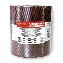 Резиновая смесь (каландрованная) предназначена для ремонта камер и шин “горячим” способом. Универсальные свойства резины позволяют использовать ее как при ремонте твердой протекторной, так и эластичной боковой зоны шины.Высокая пластичность резиновой смеси позволяет применять ее для косметического ремонта наружной поверхности шины.Время вулканизации:4 минуты на 1 мм толщины резиновой смеси на прогретом вулканизаторе (130-160°С) под давлением 2-2,8 атм.При этом необходимо учитывать время на прогрев шины.Применяется вместе с термоклеем ROSSVIK