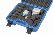 Пневмогайковерт с глубокими головками 1/2" в кейсе