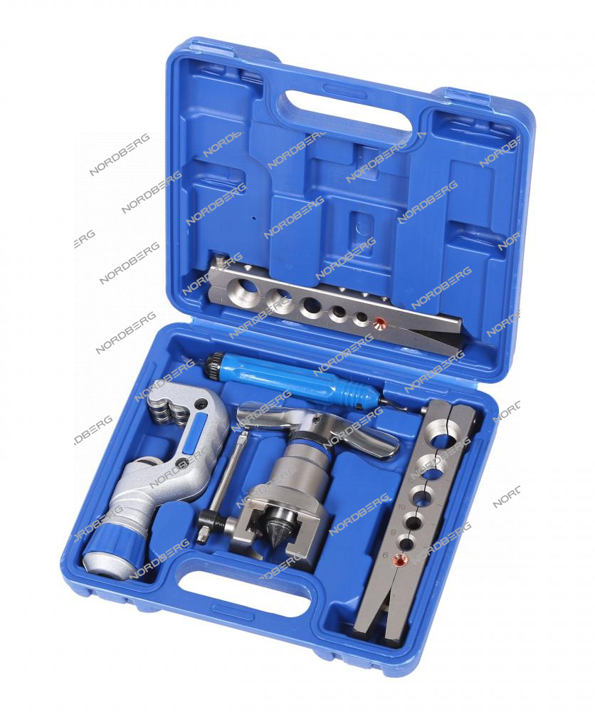 Набор для развальцовки трубок в кейсе NORDBERG NFT6