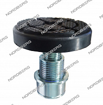 Опора винтовая регулируемая, рабочий ход резьбы 65 мм, посадочный диаметр 60 мм