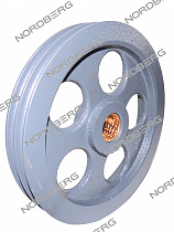 Шкив троса двойной 304 для NORDBERG 4450J