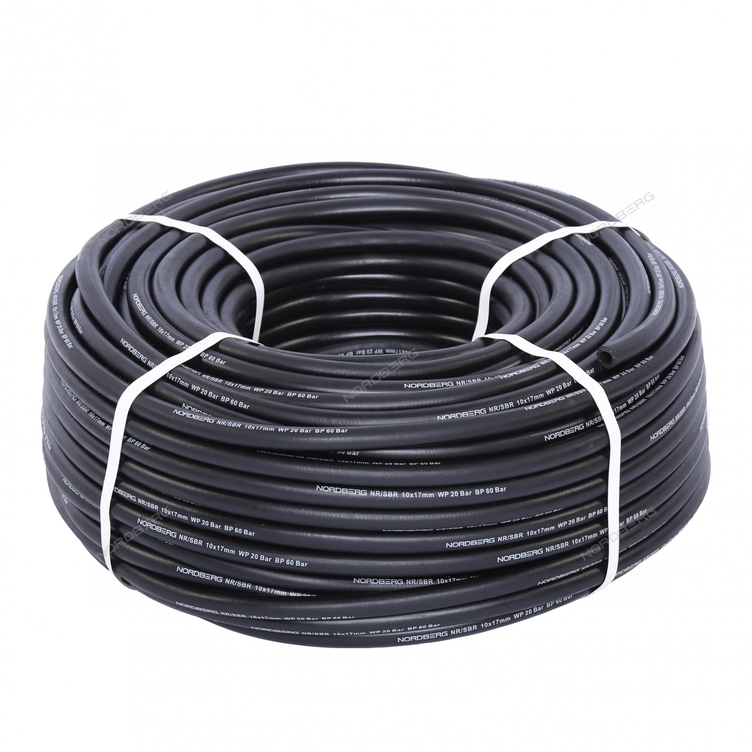 Шланг воздушный, Ø 10х17 мм, прямой, 1 пог. м (в бухте 100 м)