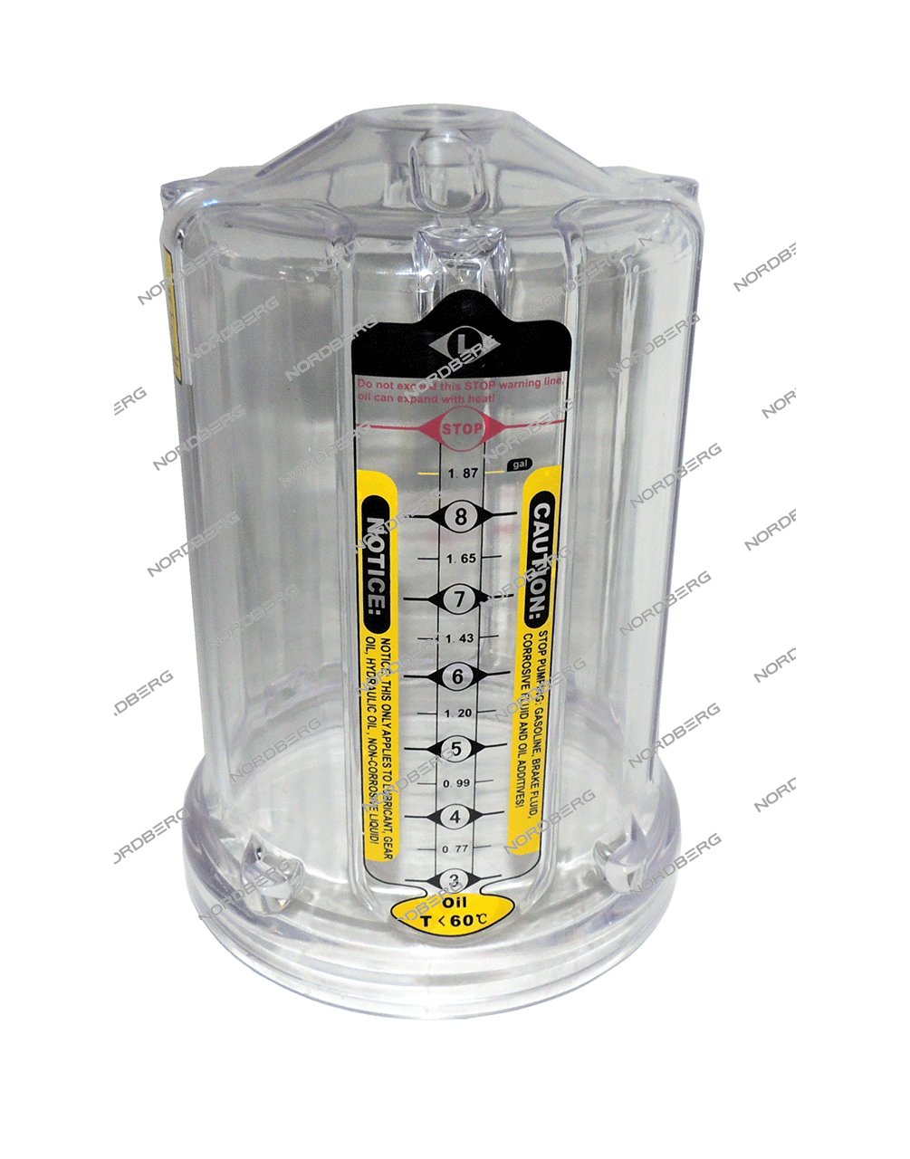 Колба осмотровая для установок 2379, без резьбы (до 2018 г.) NORDBERG 01-00004701