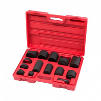 Набор оправок для монтажа и демонтажа сайлентблоков, кейс, 14 предметов 