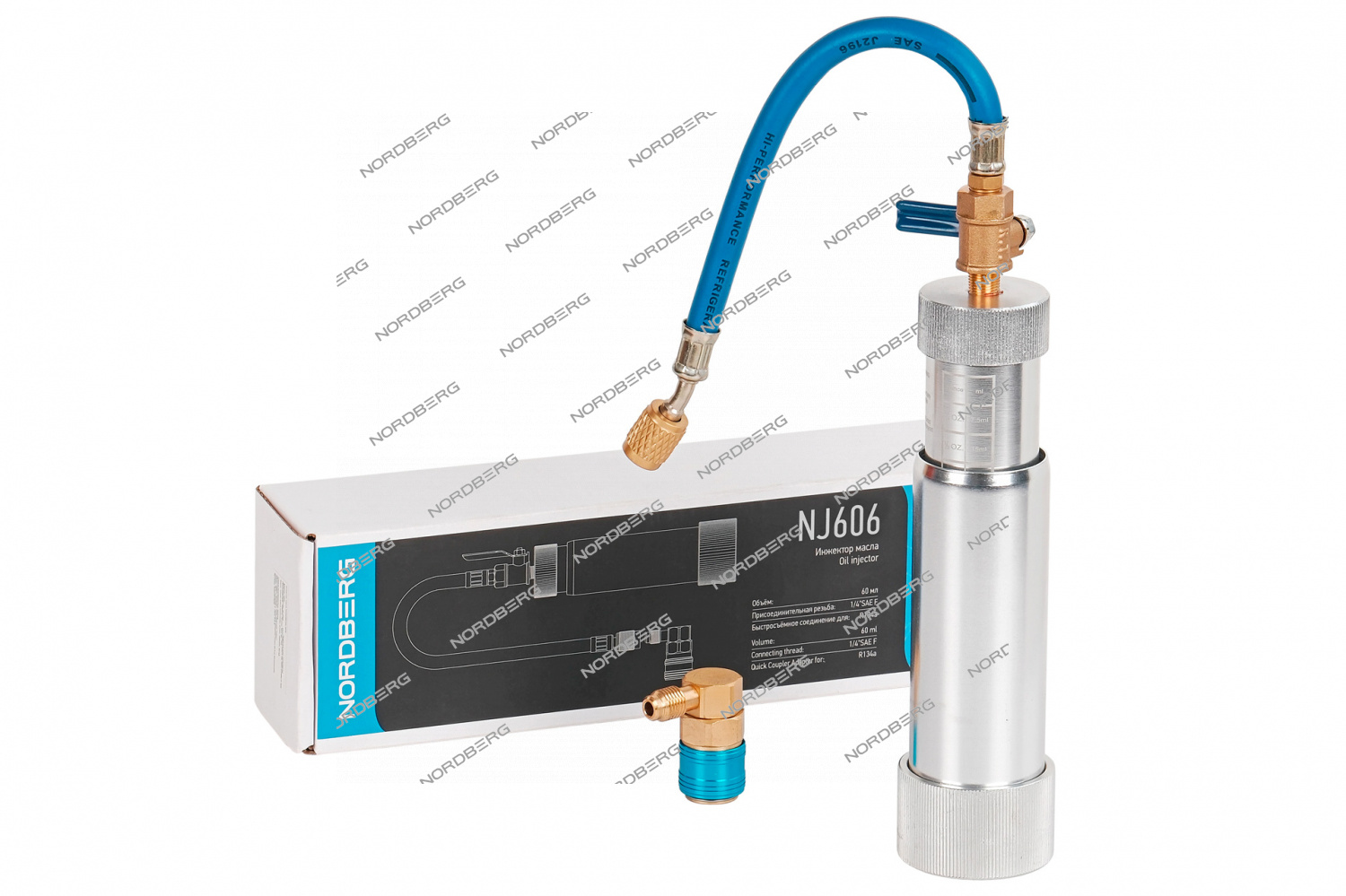Инжектор масла, 60 мл NORDBERG NJ606
