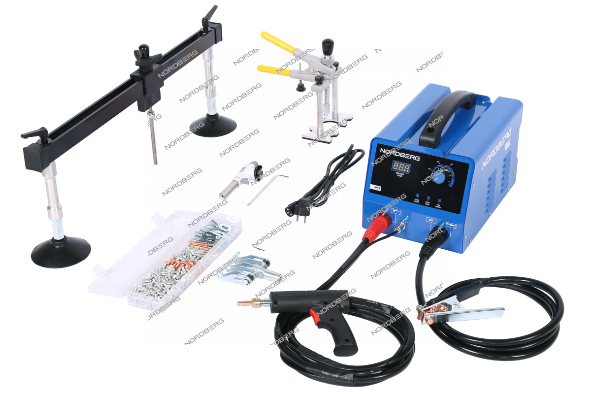 Аппарат сварочный, споттер для алюминия, 220 В NORDBERG WS1