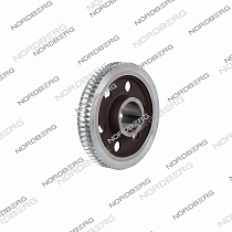 Шестерня косозубая 322 для NORDBERG 46TRKE, алюминий