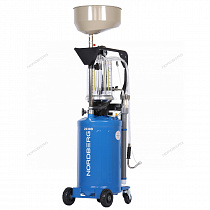 Установка для сбора масла пневматическая, 80 л, синяя (ст.арт 2380) 