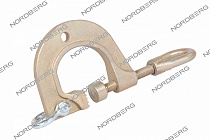 Кузовной зажим, G-тип, рабочее усилие 5 т, захват 75 мм