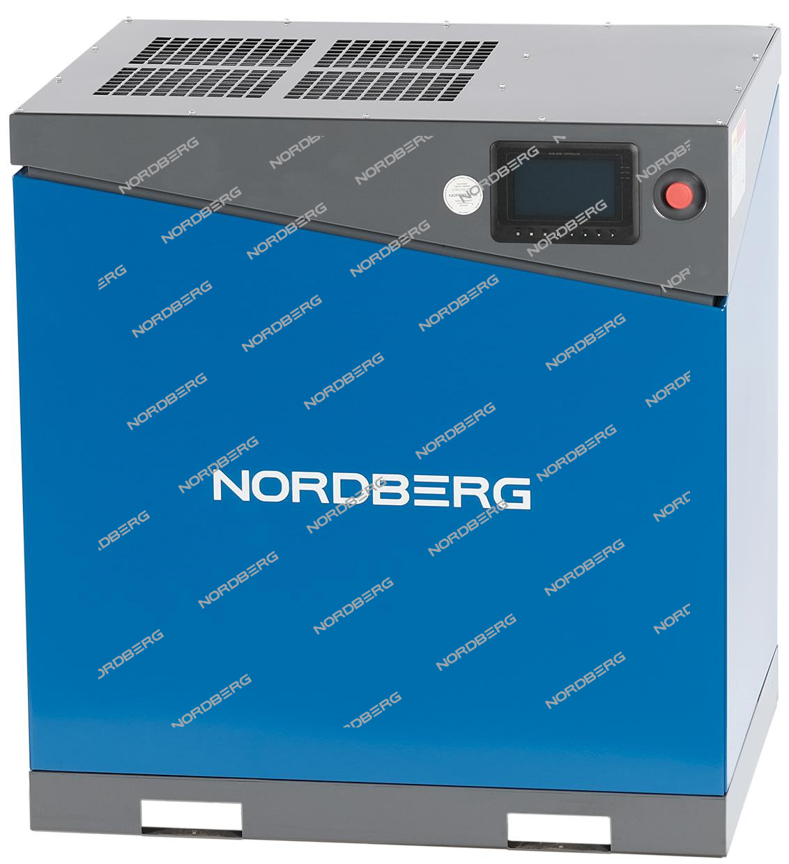 Компрессор винтовой, 22 кВт, 15 бар, 2200 л/мин, без ресивера NORDBERG NCA30