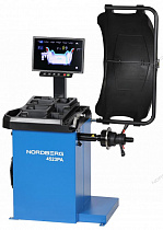 Станок балансировочный автоматический с дисплеем, синий 