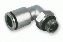 разъем цанговый г-образный с уплотнением вращаюшийся m1/8" 8мм