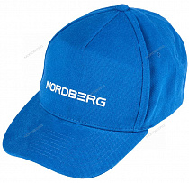 Бейсболка с логотипом NORDBERG, синяя