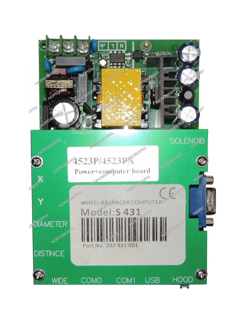 Плата питания+плата управления для 4523P/4523PA (комплект) NORDBERG 4523P#P+Mboard