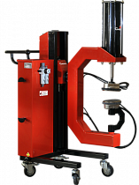 Вулканизатор с пневматическим приводом для грузовых авто