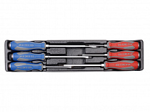 Набор отверток силовых, ложемент, 6 предметов 