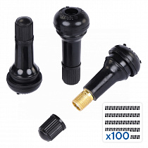 Вентиль для бескамерных шин, 100 шт.