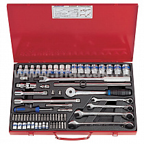 1/4”, 1/2” комплект торцевых головок