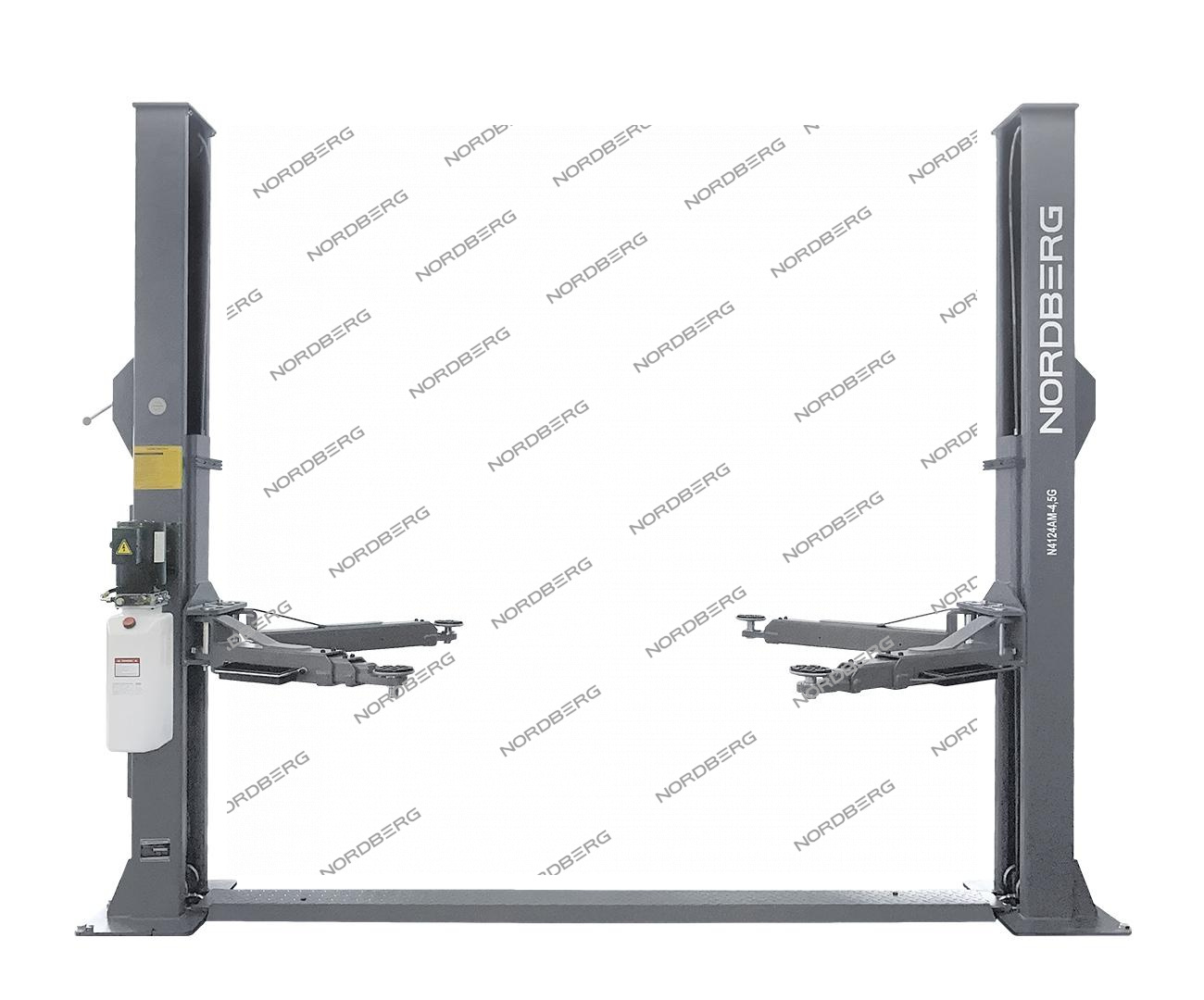 Подъемник 380V 2х стоечный 4,5т NORDBERG N4124AM-4,5G