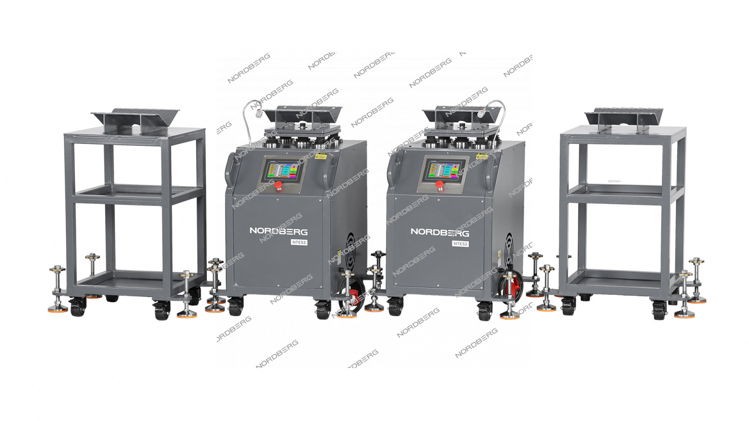 Вибростенд для диагностики подвески с поворотной площадкой и дисплеем NORDBERG NTE53