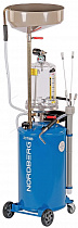 Установка для сбора масла пневматическая, 65 л, синяя