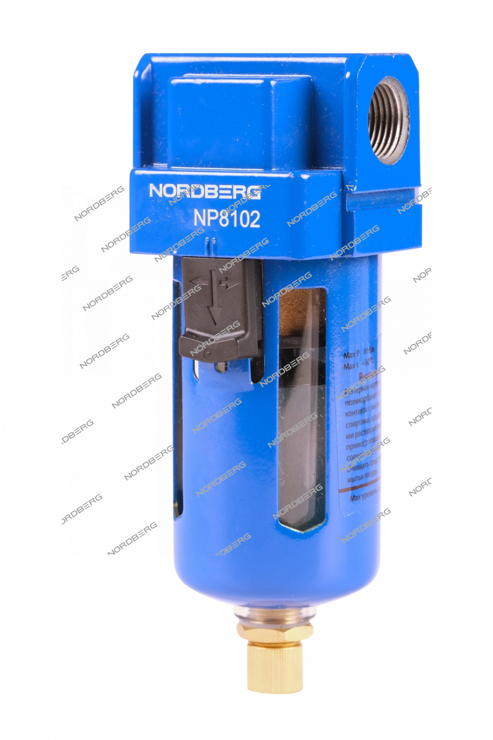 NORDBERG ФИЛЬТР NP8102 воздушный, 1/4", 1500 л/мин