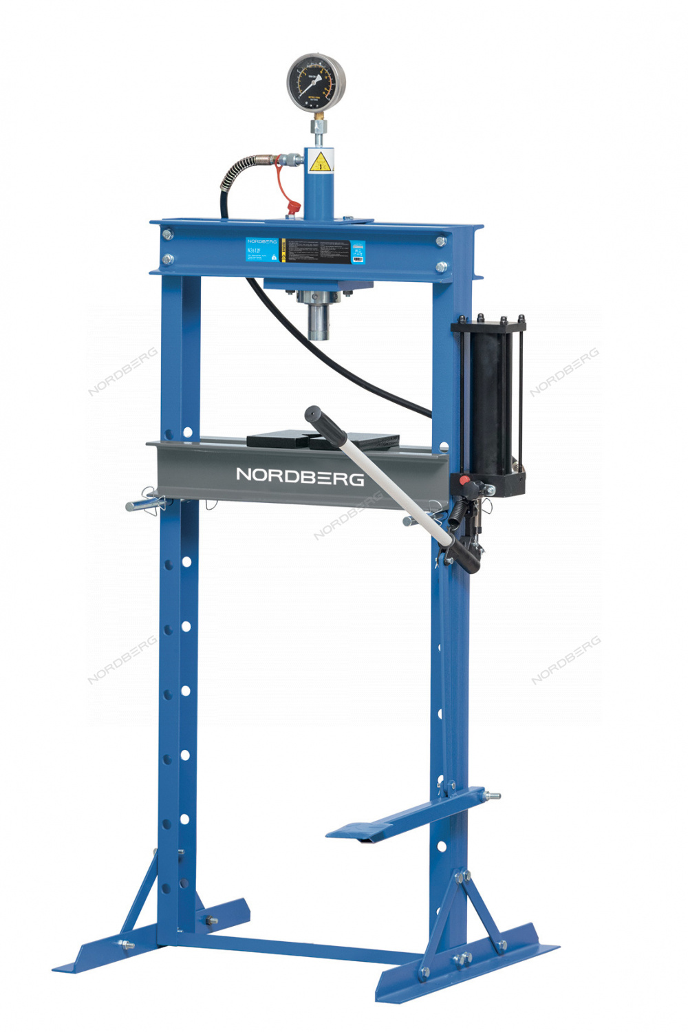 Пресс гидравлический, 12 т, ножной привод